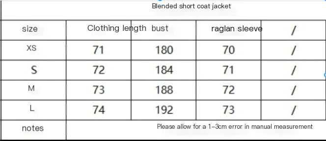 Chic Wool Blend Jacket